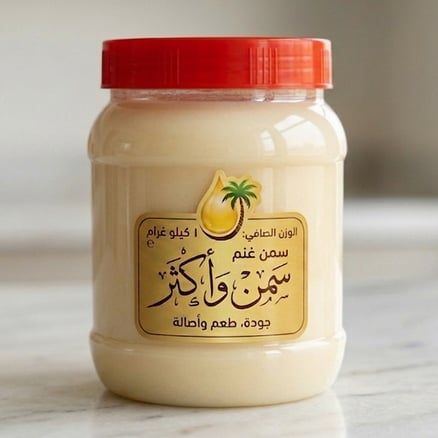 سمن غنم بلدي