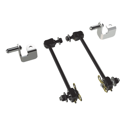 JK: 12.25" Front Sway Bar Quick Disconnect Kit (6" Lift)