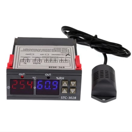 ثرمستات تحكم حرارة ورطوبة Stc-3028 