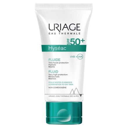 Uriage Hyseac Fluide Sunscreen SPF 50 - 50ml