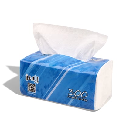 300 منديل مفرد روسن - 50 عبوة_image_0