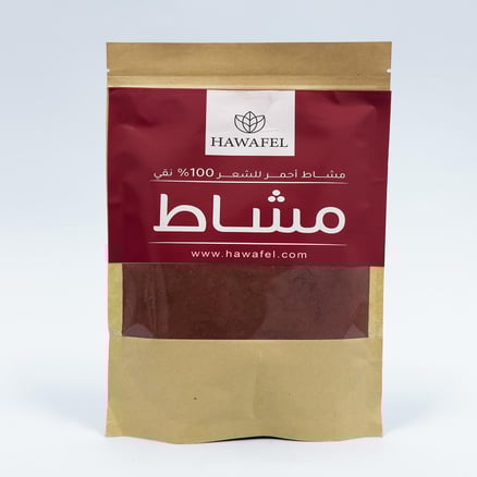 مشاط أحمر للشعر 250 جم