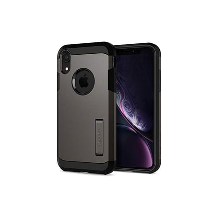 Spigen iPhone Xr Case Tough Armor Genmetal