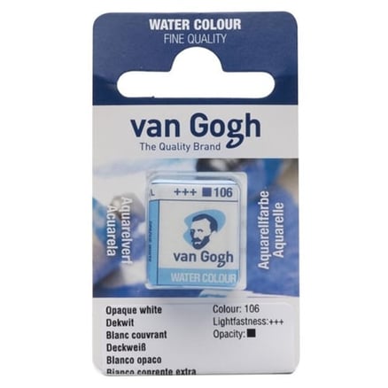 Van Gogh Cube Watercolor Opaque White 106