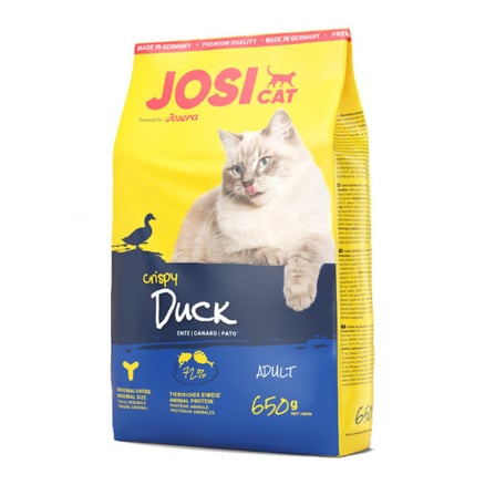 Juicy Cat Dry Food for Adult Cats with Duck - 650g