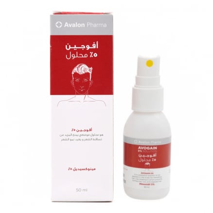 Avalon | Avogin 5% Spray Solution, Stimulates Hair Growth and Prevents Hair Loss - 50 ml