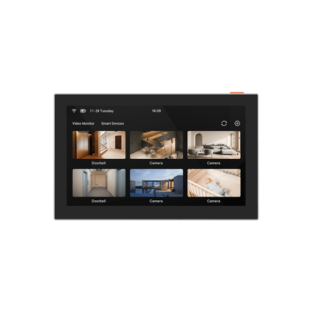 شاشة EZVIZ اللاسلكية - شاشة لمس ملونة بحجم 7 إنش، متوافقة مع الأجراس والكاميرات حتى 30 جهاز_image_0