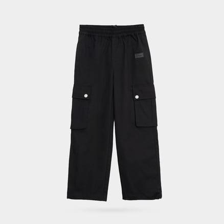 Black Cargo Pant-Kids_image_0