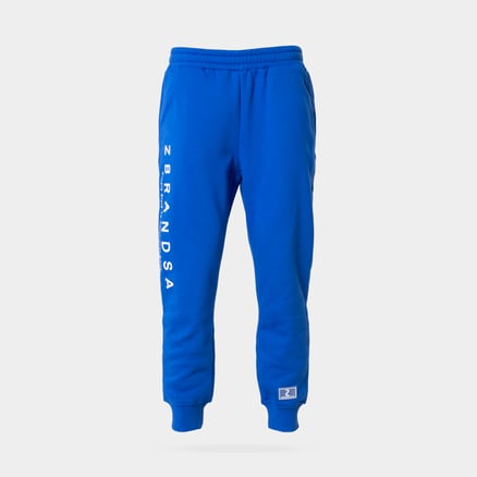 Blue Pants with Print - Be Simple_image_0