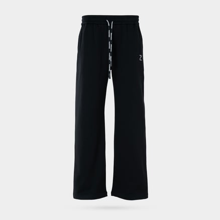 Black Open Summer Pants_image_0