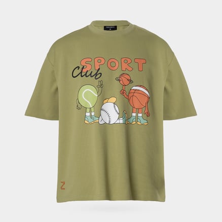 Sports Club Green T-Shirt_image_0