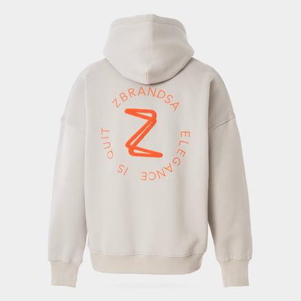 Big Z Beige Hoodie_image_0