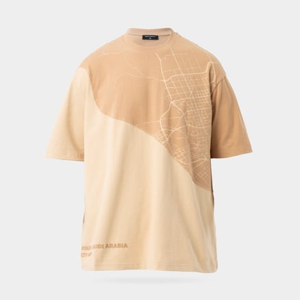 Riyadh Map T-Shirt_image_0