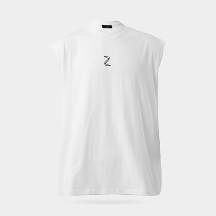 Tank Top White-Sleeveless_image_0