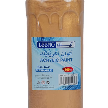 Acrylic Paint Color Gold 500ml