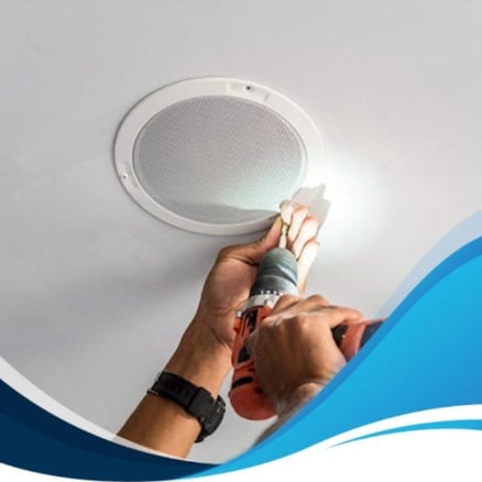 تركيب سماعات Speaker Installation