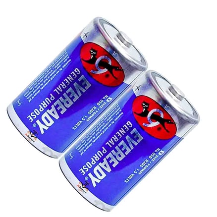 2-Pack Eveready C R14 1.5V Dry Battery