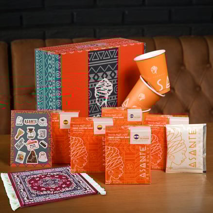 FIVE BOXES OF DRIP BAGS ( 25 DRIP BAGS )