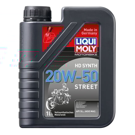 LIQ3816 MOTORBIKE HD SYNTH 20W50 STREET 1L