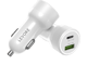 شاحن سيارة ليفوري 51 واط منفذ USB وPD - أبيض_image_2