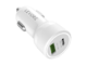 شاحن سيارة ليفوري 51 واط منفذ USB وPD - أبيض_image_0