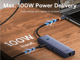 قاعدة شحن سلسلة الترا جوي بـ 7 منافذ (من USB-C إلى منفذ HDMI 4K@60 هرتز ومنفذ USB 3.0 ومنفذي شحن سريع PD ومنفذ RJ45 ومنفذ بطاقة SD/TF3.0) من باسيوس، رمادي_image_3
