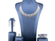 طقم ذهب ابيض عيار 18_image_0