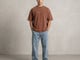 Double Line Brown T-Shirt_image_5