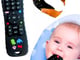عضاضة أطفال سيليكون ناعمة بتصميم الريموت الممتع._image_2