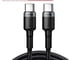 Baseus USB نوع C إلى USB C كابل آيفون 17 16 100 واط/5A PD شحن سريع شاحن الحبل لماك بوك Xiaomi سامسونج نوع C كابل_image_9