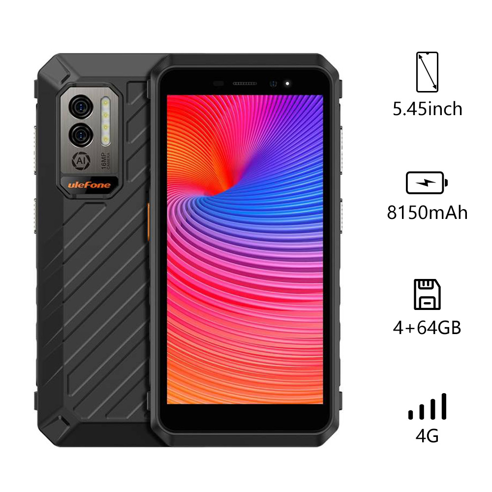 Ulefone Armor X11 Pro هاتف وعرة 8150 مللي أمبير يدعم الشحن العكسي OTG