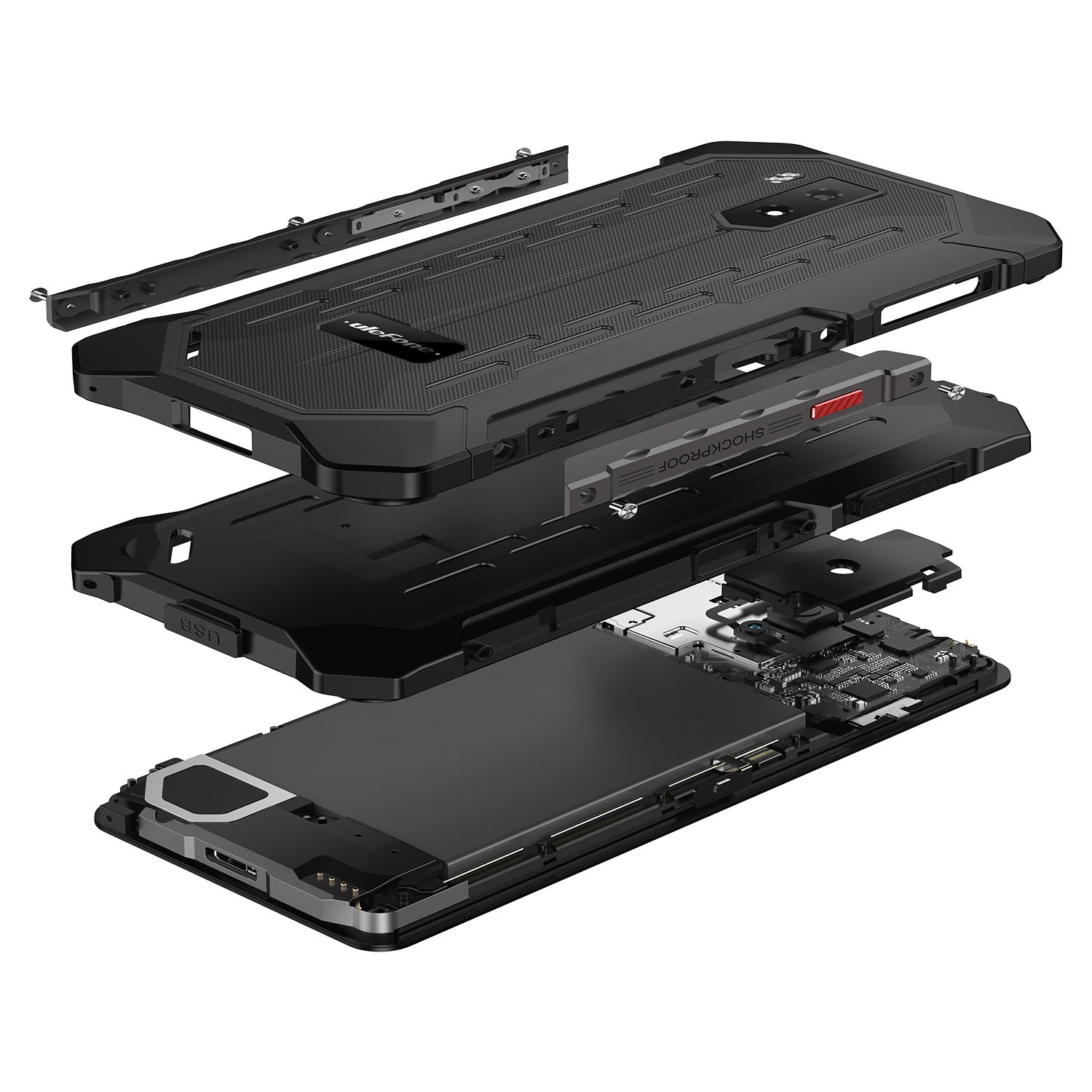Ulefone Armor X9 Dual 4G هاتف ذكي متين مع كاميرا تحت الماء
