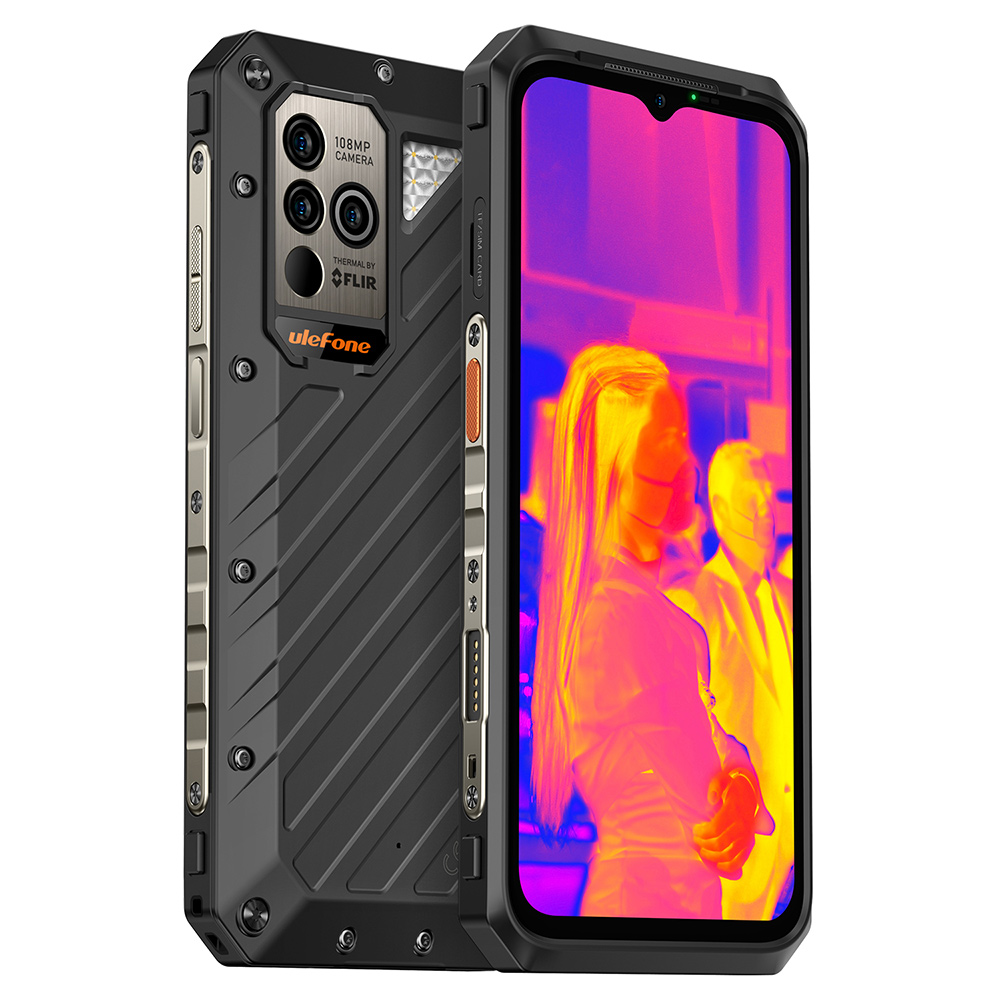 Ulefone Power Armor 18T 5G هاتف متين 9600 مللي أمبير مع 12 جيجا رام 256 روم
