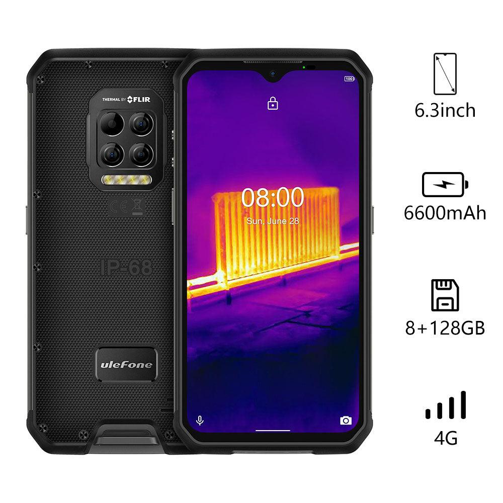 هاتف ذكي Ulefone Armor 9 Dual 4G مع كاميرا تصوير حراري