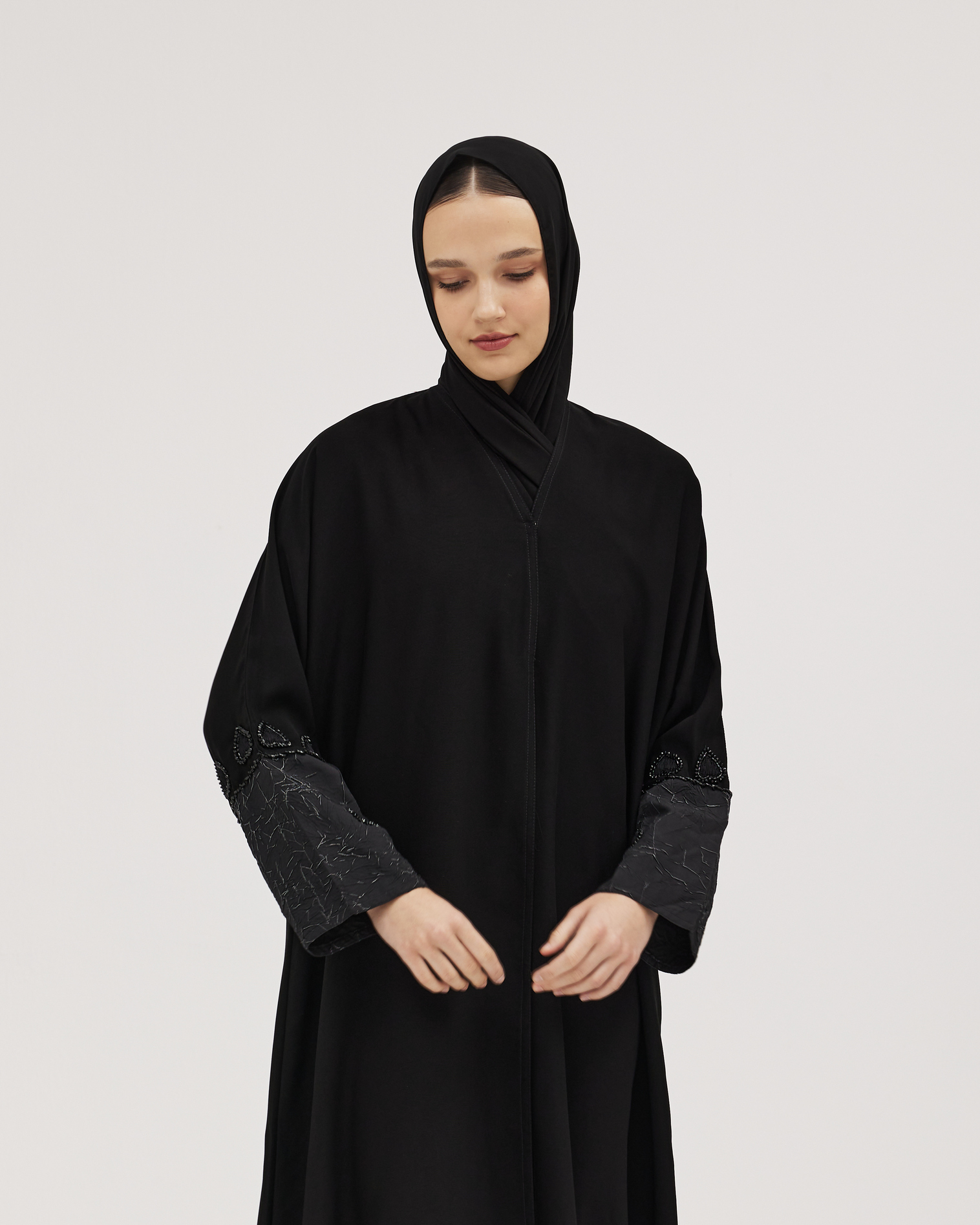 عباية ملكي سوداء