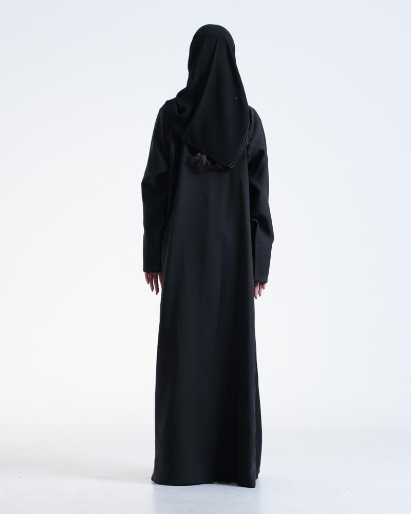 عباية ياقة فاخرة مميزة