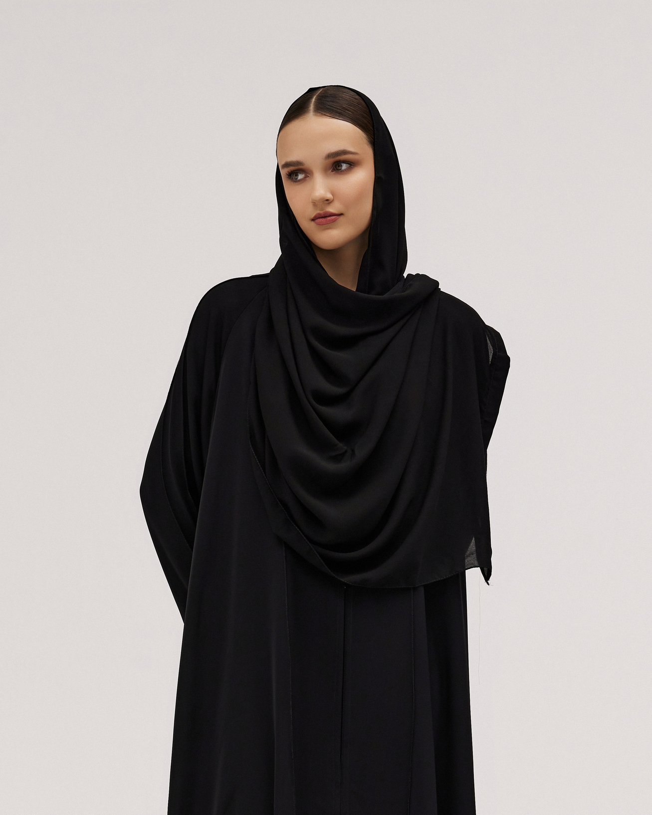 عباية سادة سوداء