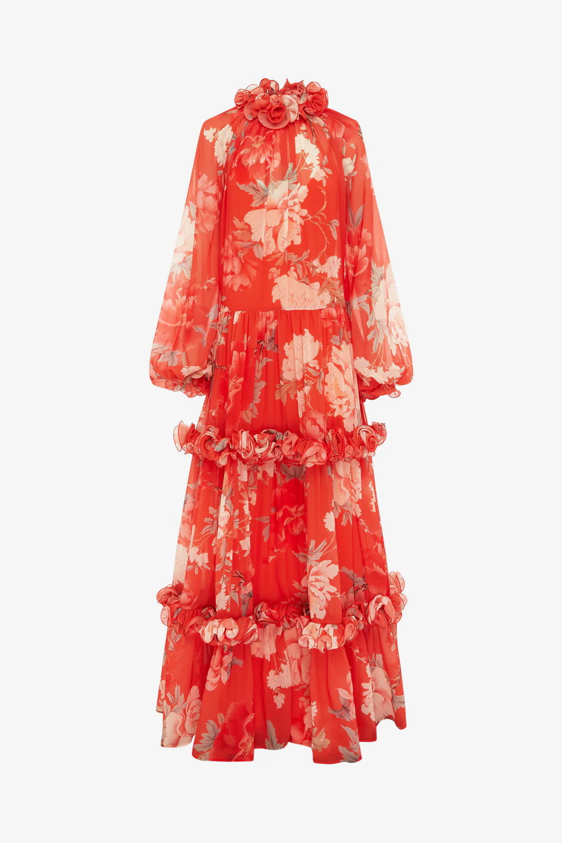 Ruffled Maxi Dress