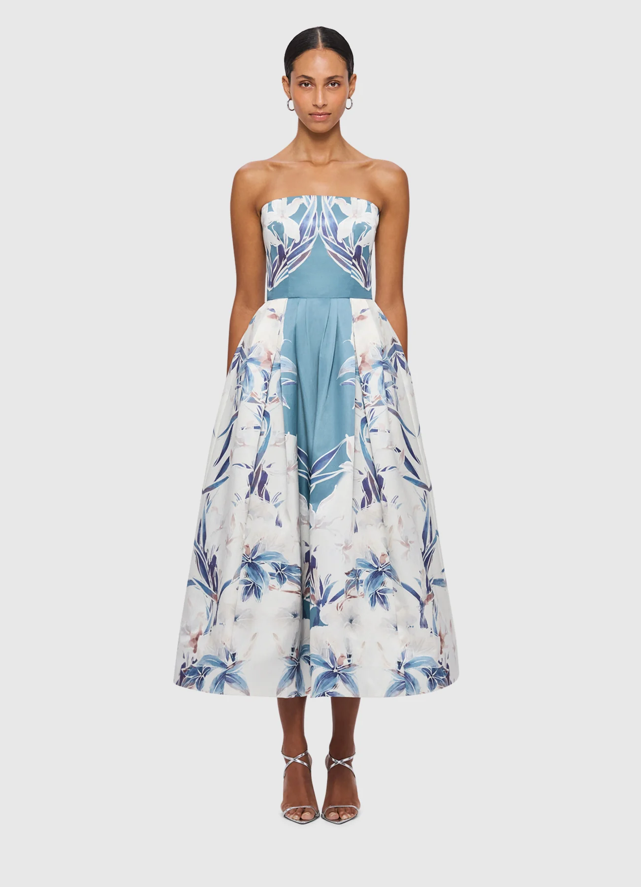 Lynn Bustier Midi Dress