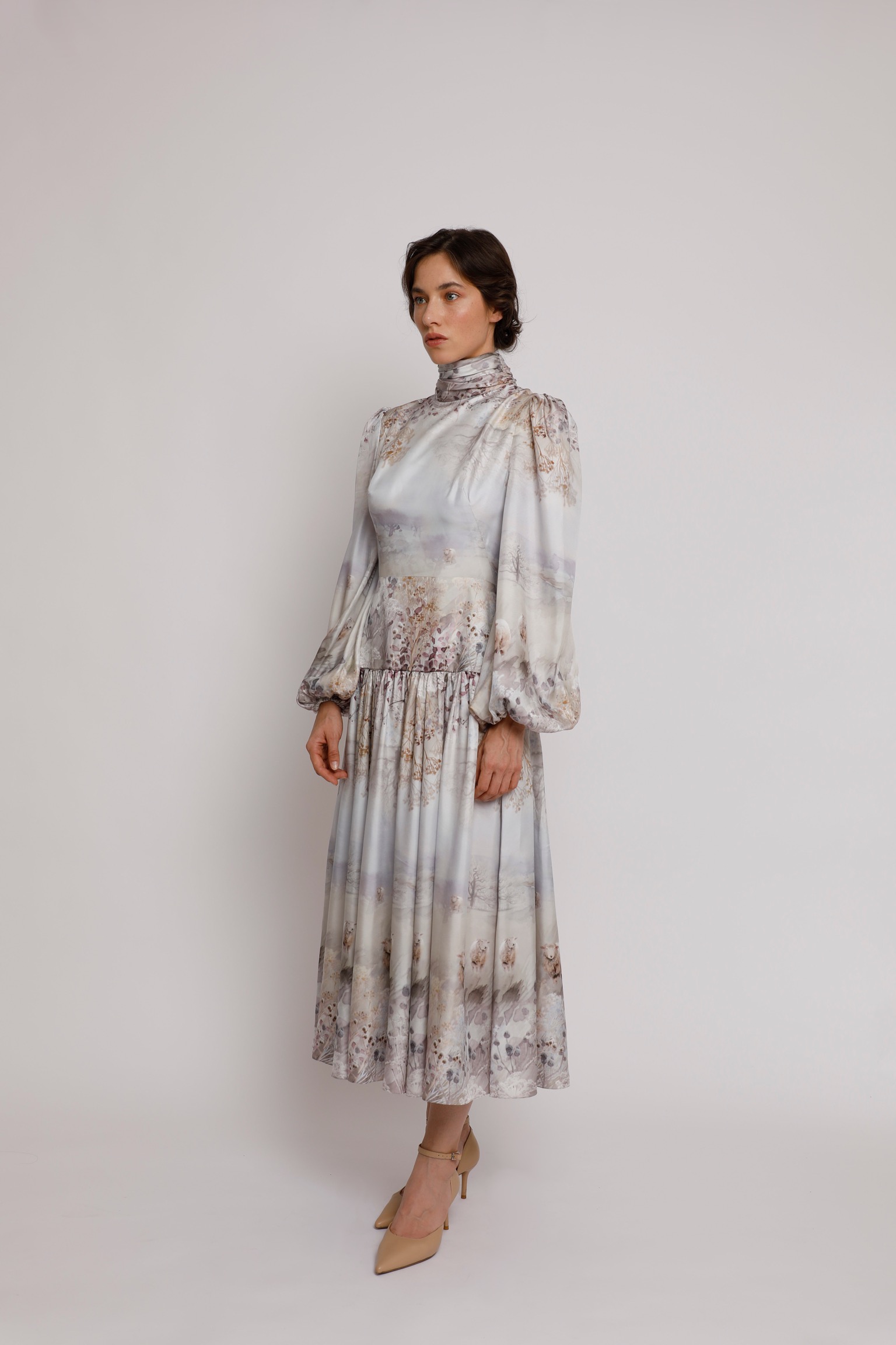 Telopea silk Maxi