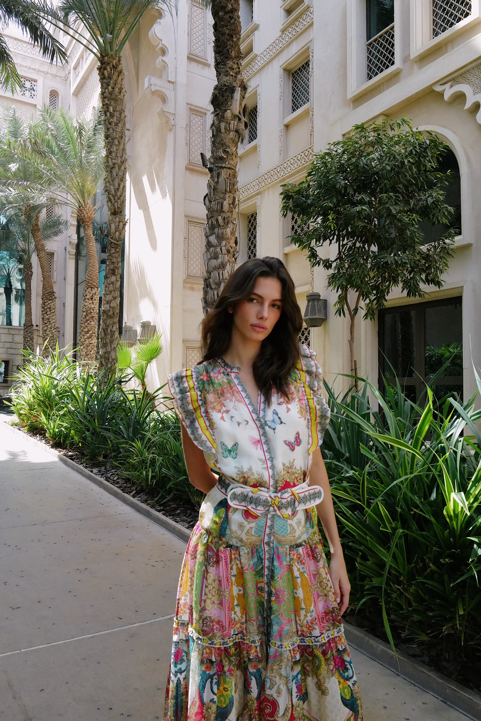 STARBRIGHT SILK LINEN MAXI-ANGELIC