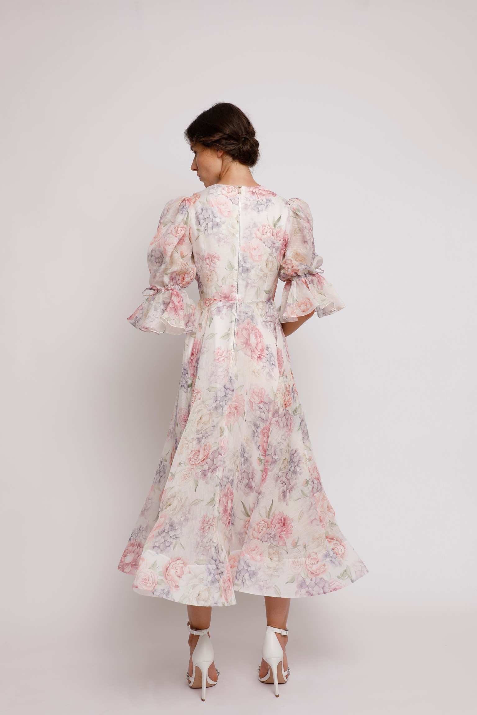DIGITALE SILK DRESS