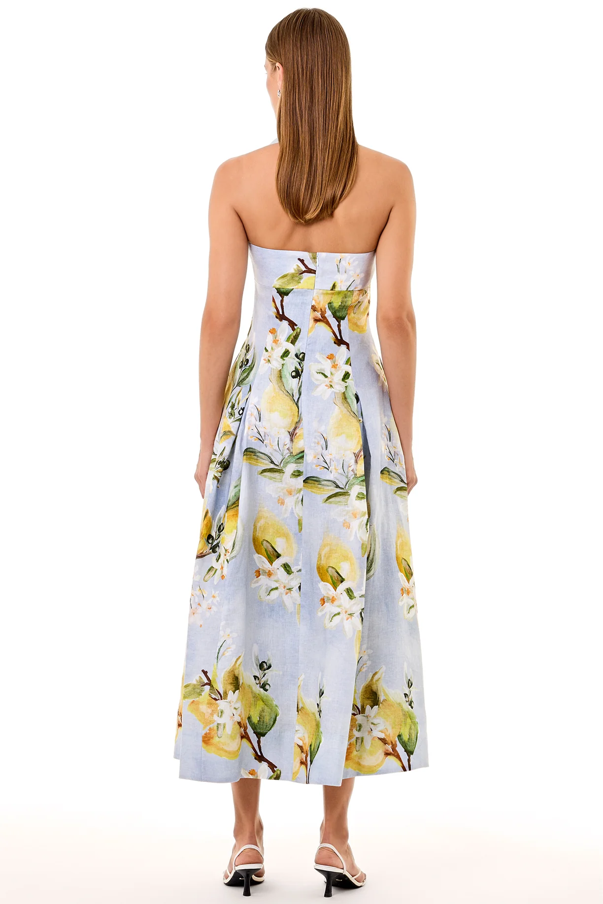 MAKENNA DRESS - ANISA SKY LEMON