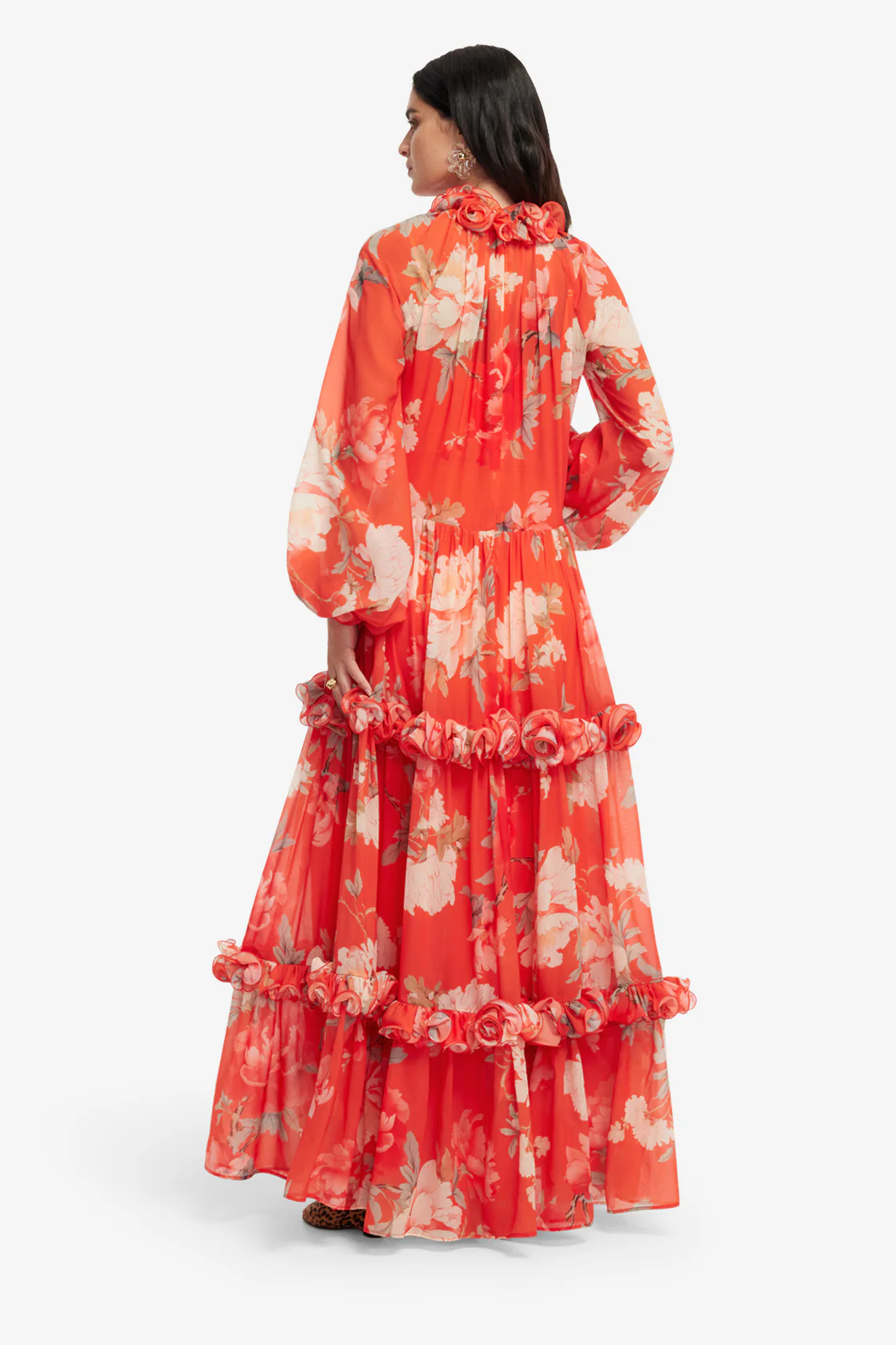 Ruffled Maxi Dress