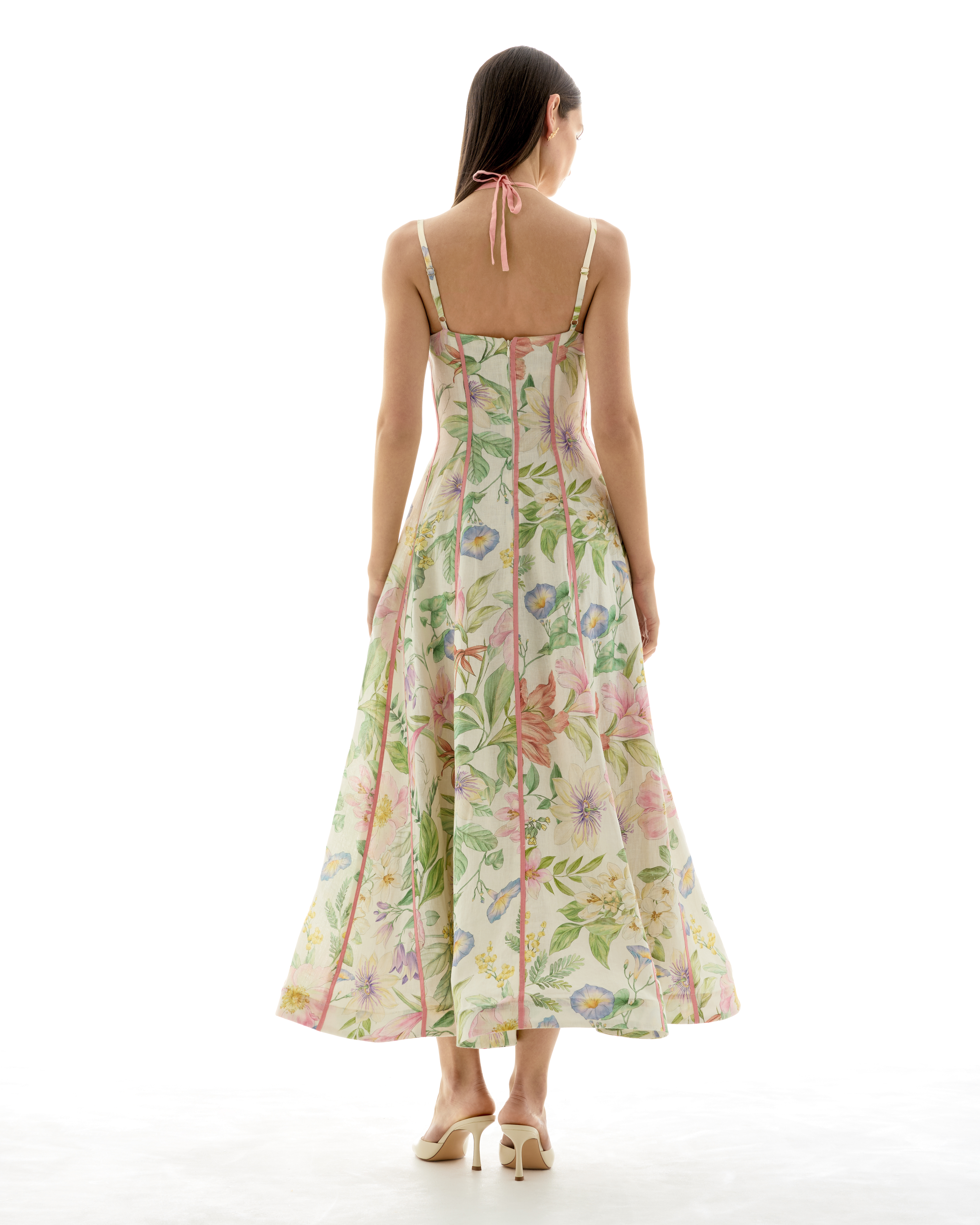 Amoréa bustier midi dress