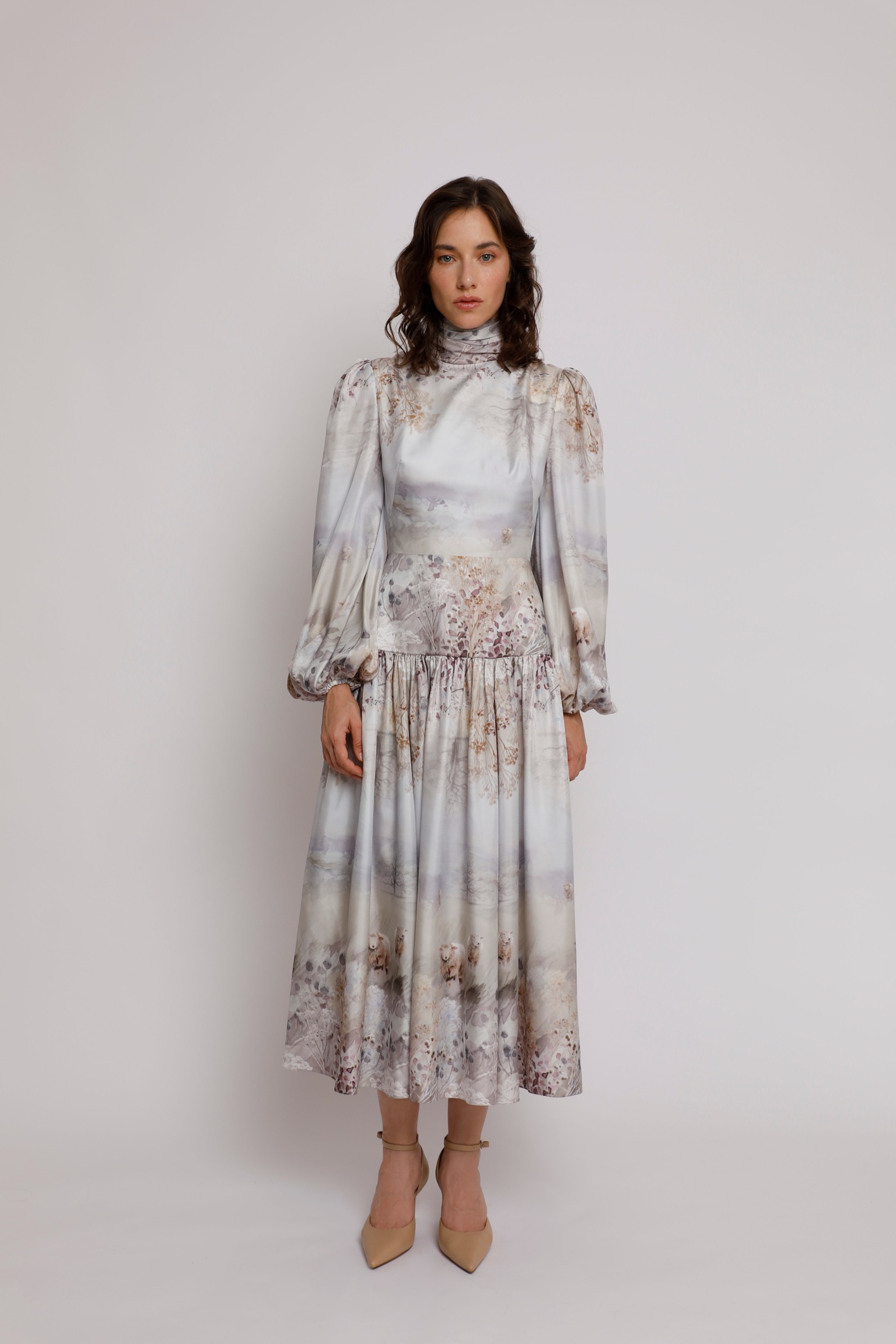 Telopea silk Maxi