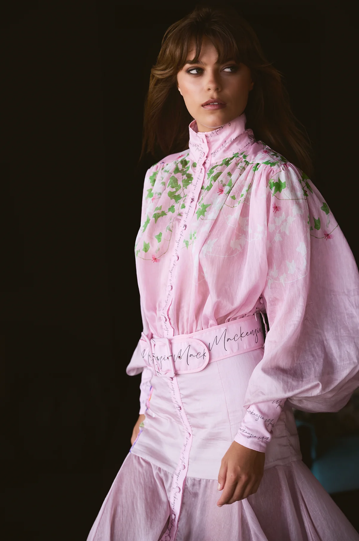 WINGS &amp; VINES SILK MAXI