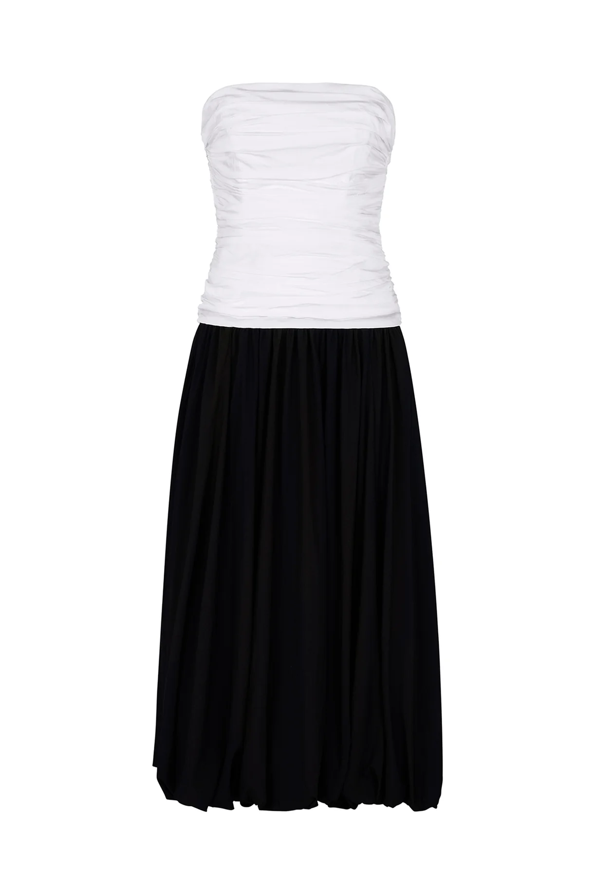 DESPINA DRESS - IVORY/BLACK