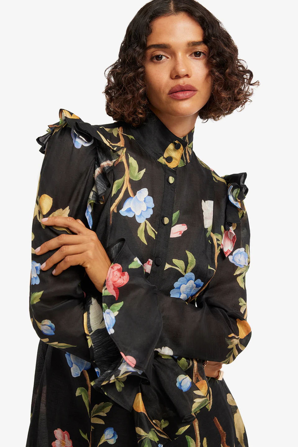 Katrina Butterfly Sleeve black