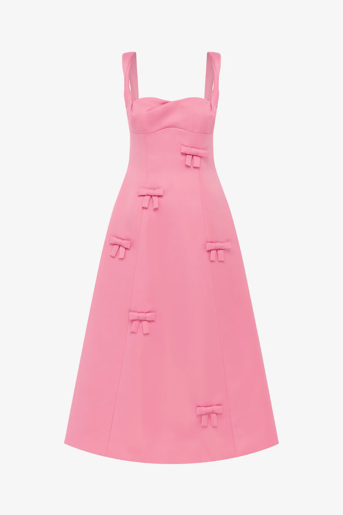Beatrice  Bow Midi Dress